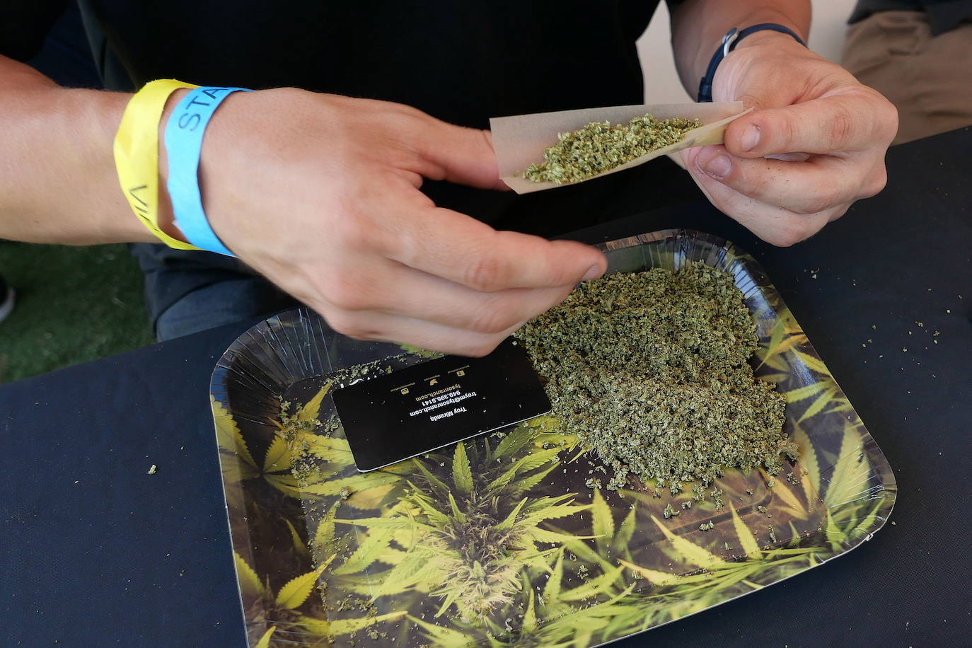 Detenido en Gijón un hombre que se saltó el toque de queda por medio kilo de marihuana