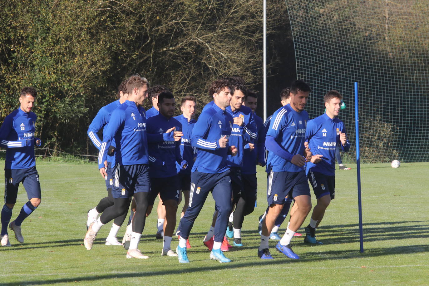 Fotos: Entrenamiento del Real Oviedo (17-11-2020)