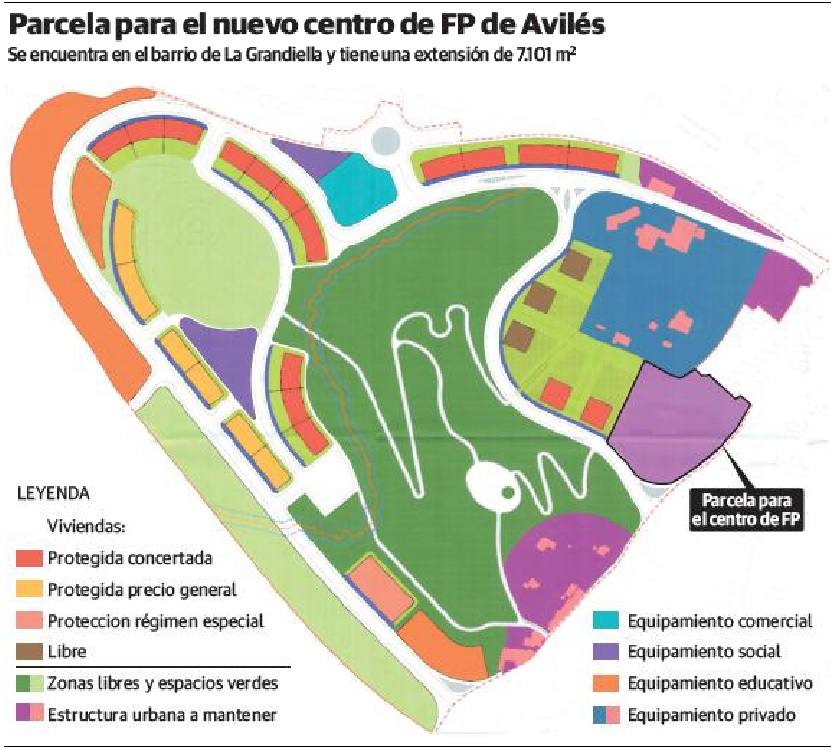 Monteserín asegura que el Principado construirá un nuevo centro de FP en Avilés
