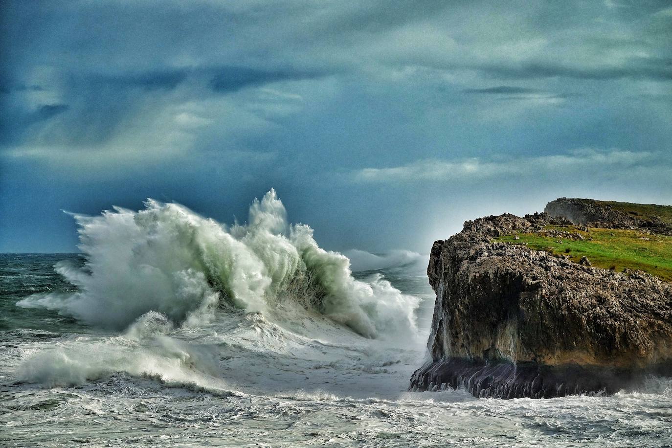 Copiosas nevadas, fuertes rachas de viento y oleaje en la primera borrasca invernal