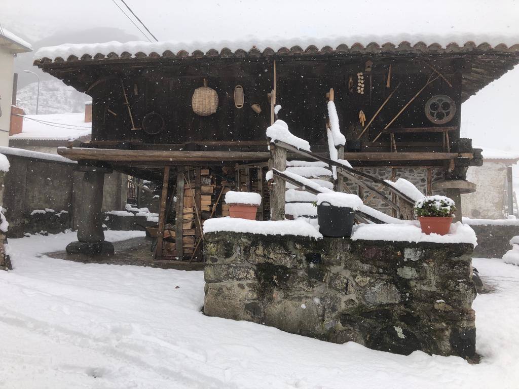 Copiosas nevadas, fuertes rachas de viento y oleaje en la primera borrasca invernal