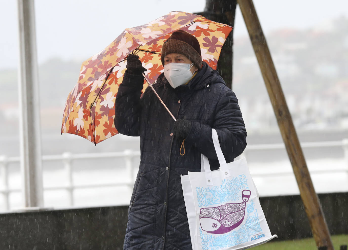 Copiosas nevadas, fuertes rachas de viento y oleaje en la primera borrasca invernal