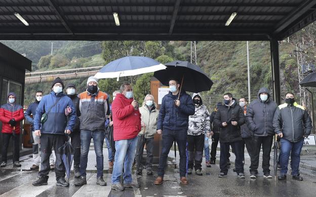 Veriña y Oviedo, escenarios de protesta de los trabajadores de Arcelor durante la negociación