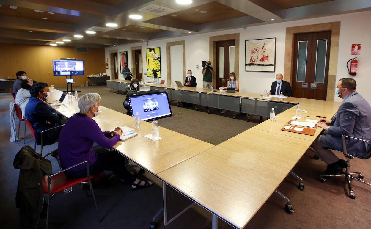 Reunión del Consejo de Gobierno del Principado.