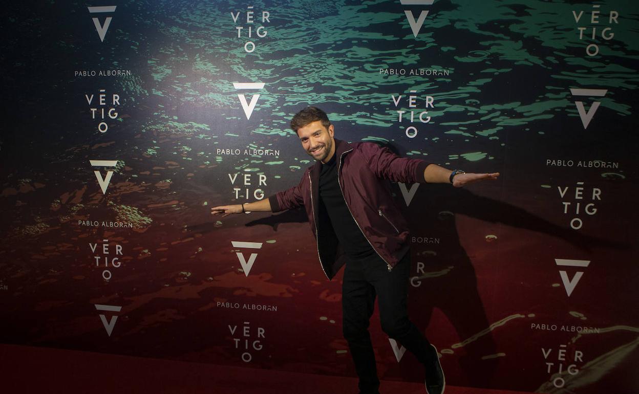 Pablo Alborán presenta su nuevo disco 'Vértigo'. 