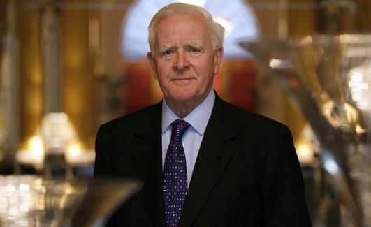 John Le Carré, en una visita a Barcelona.