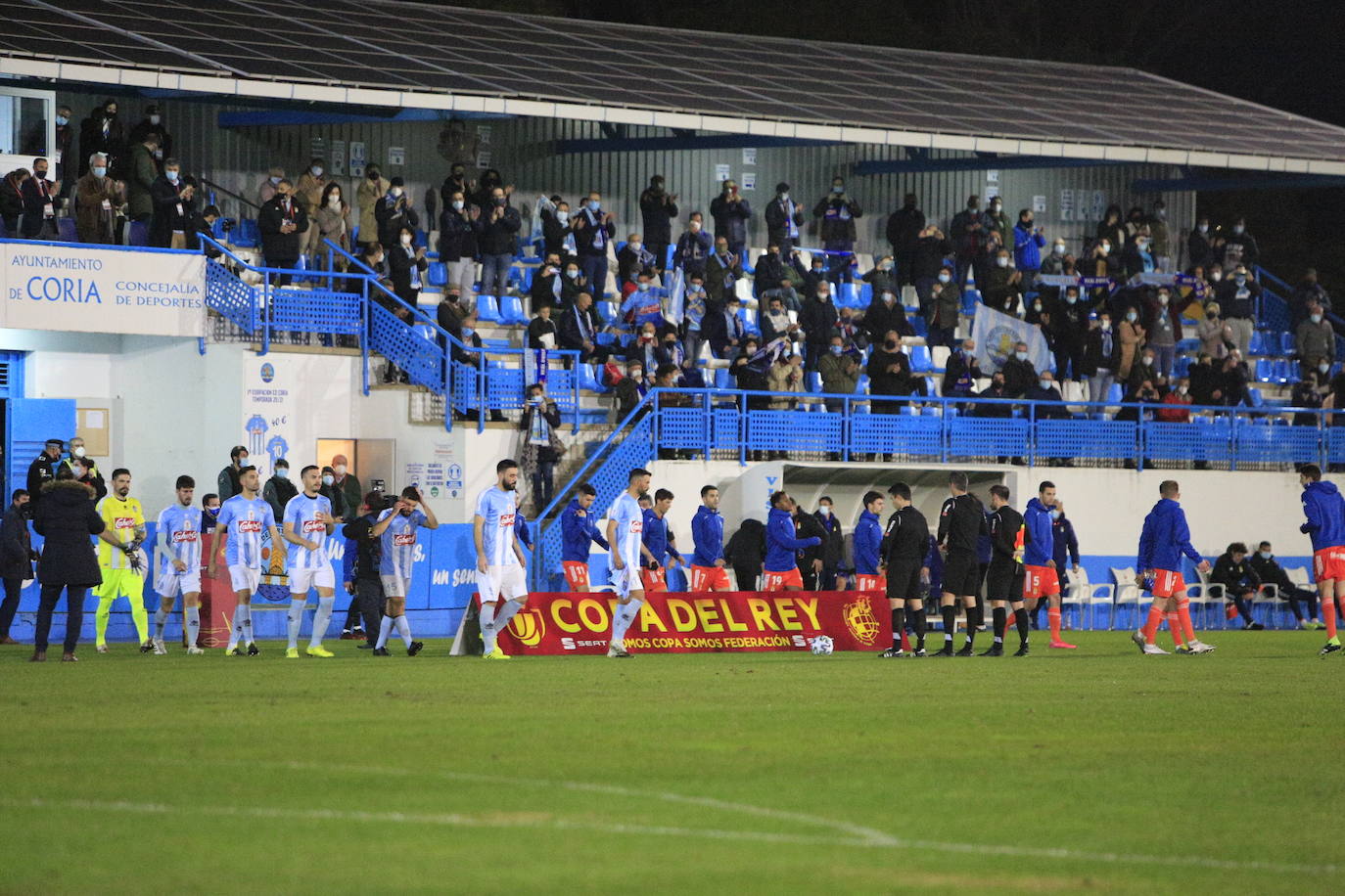 Fotos: Las mejores jugadas del Coria - Real Oviedo