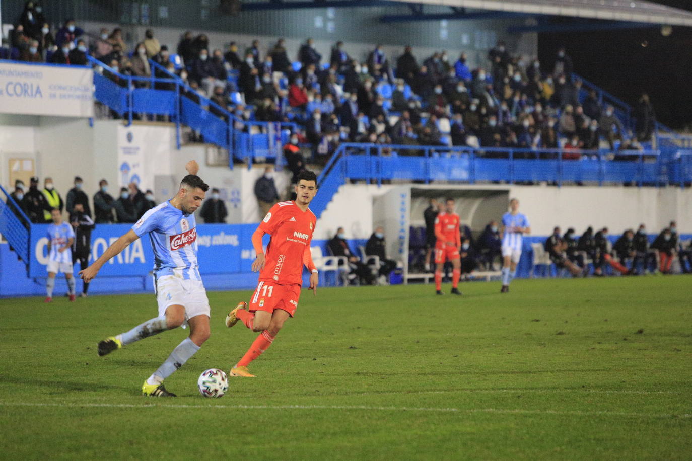 Fotos: Las mejores jugadas del Coria - Real Oviedo