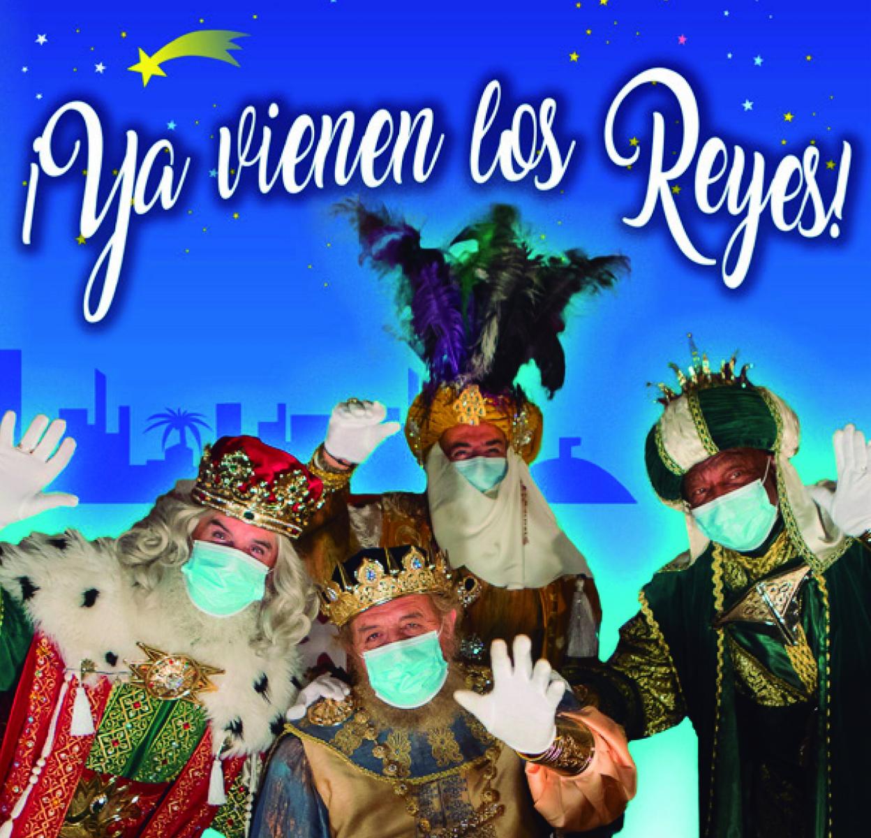 Imagen con la que Divertia anuncia la visita de los Reyes Magos. 