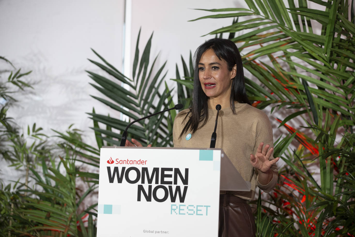 La vicealcaldesa de Madrid, Begoña Villacís, interviene en el Santander WomenNOW Reset