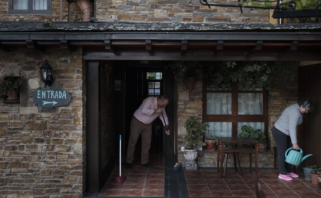 Una casa rural en Santa Eulalia de Oscos.