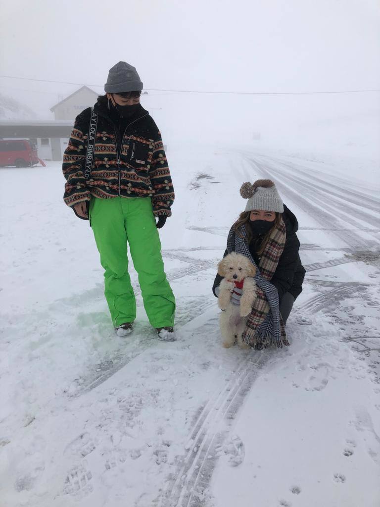 La nieve caída ha dejado varios puertos con cadenas