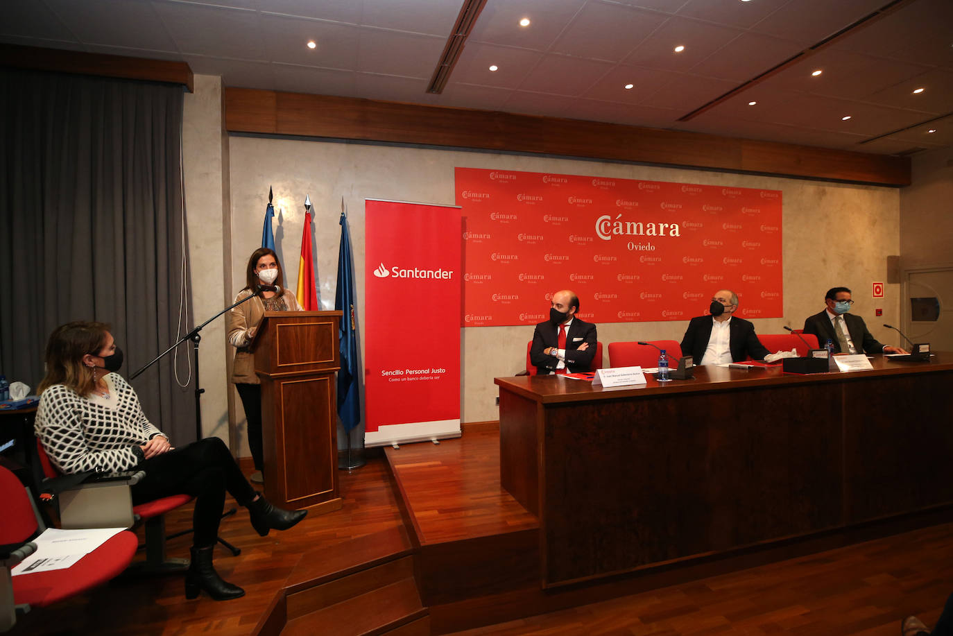 Neoalgae, I-Lanza, Intgraf, Exiom Solution y Vycas reciben el accesit de los galardones que conceden las cámaras de comercio, el Santander y EL COMERCIO