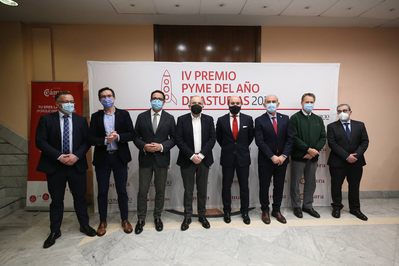 Neoalgae, I-Lanza, Intgraf, Exiom Solution y Vycas reciben el accesit de los galardones que conceden las cámaras de comercio, el Santander y EL COMERCIO