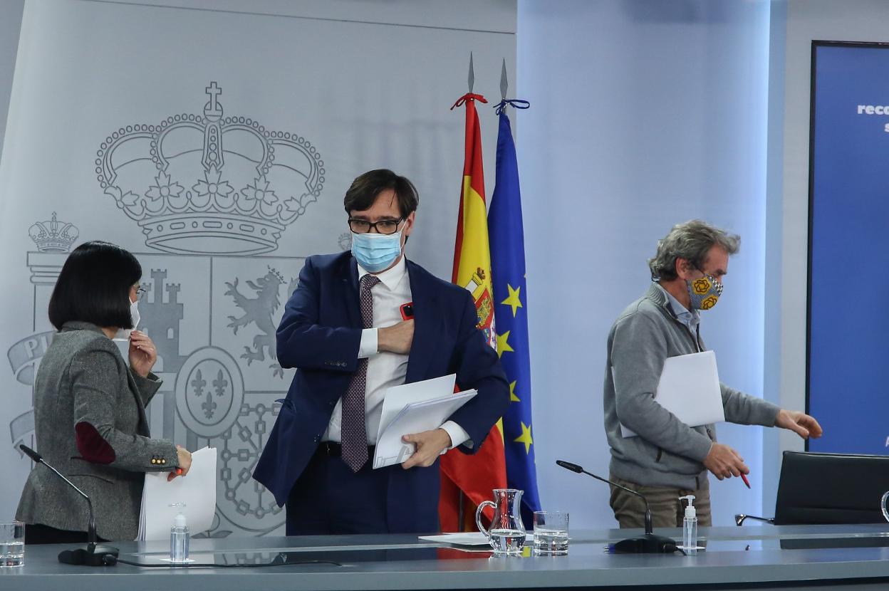 El ministro Salvador Illa. 