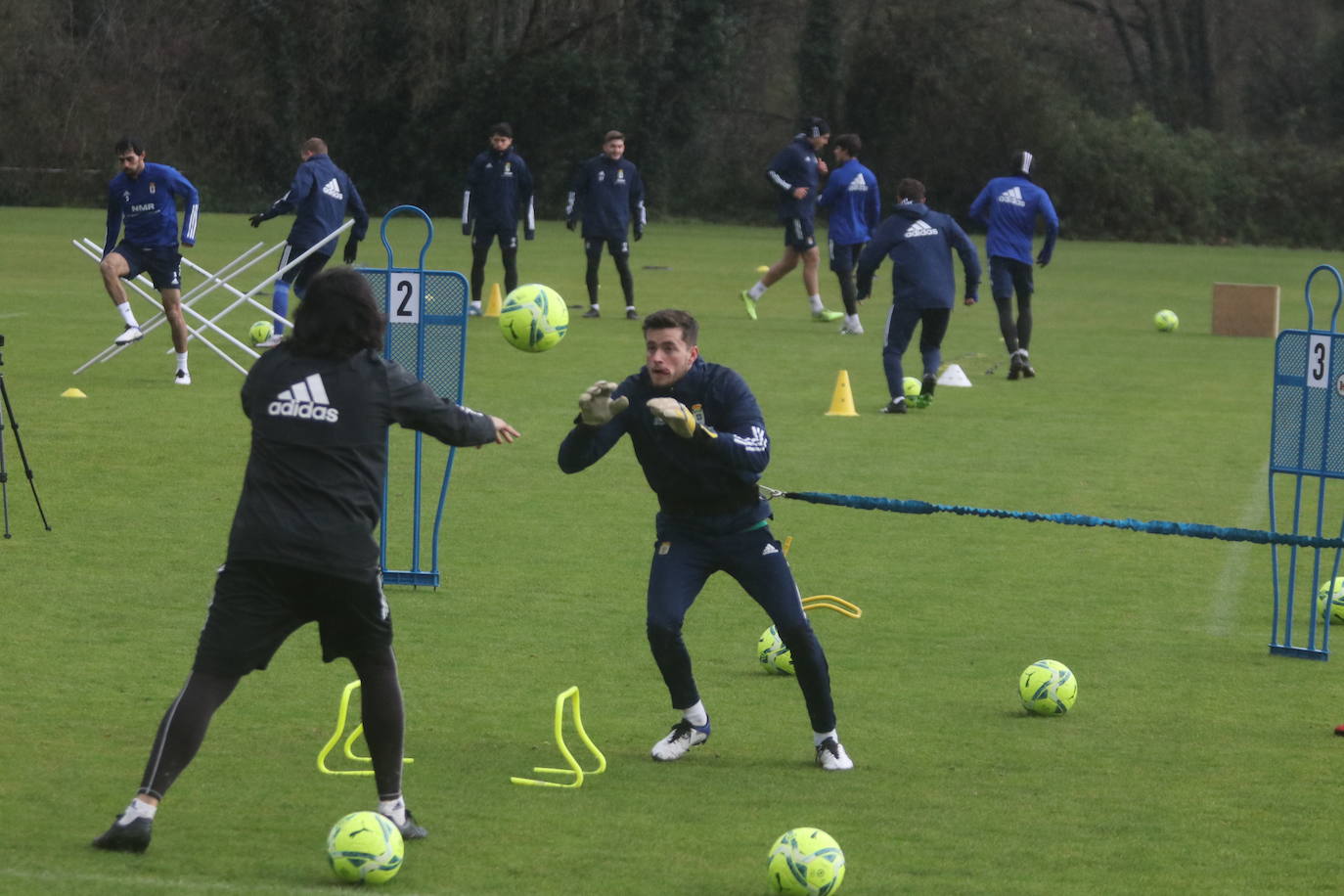 Fotos: Entrenamiento del Real Oviedo (29/12/2020)