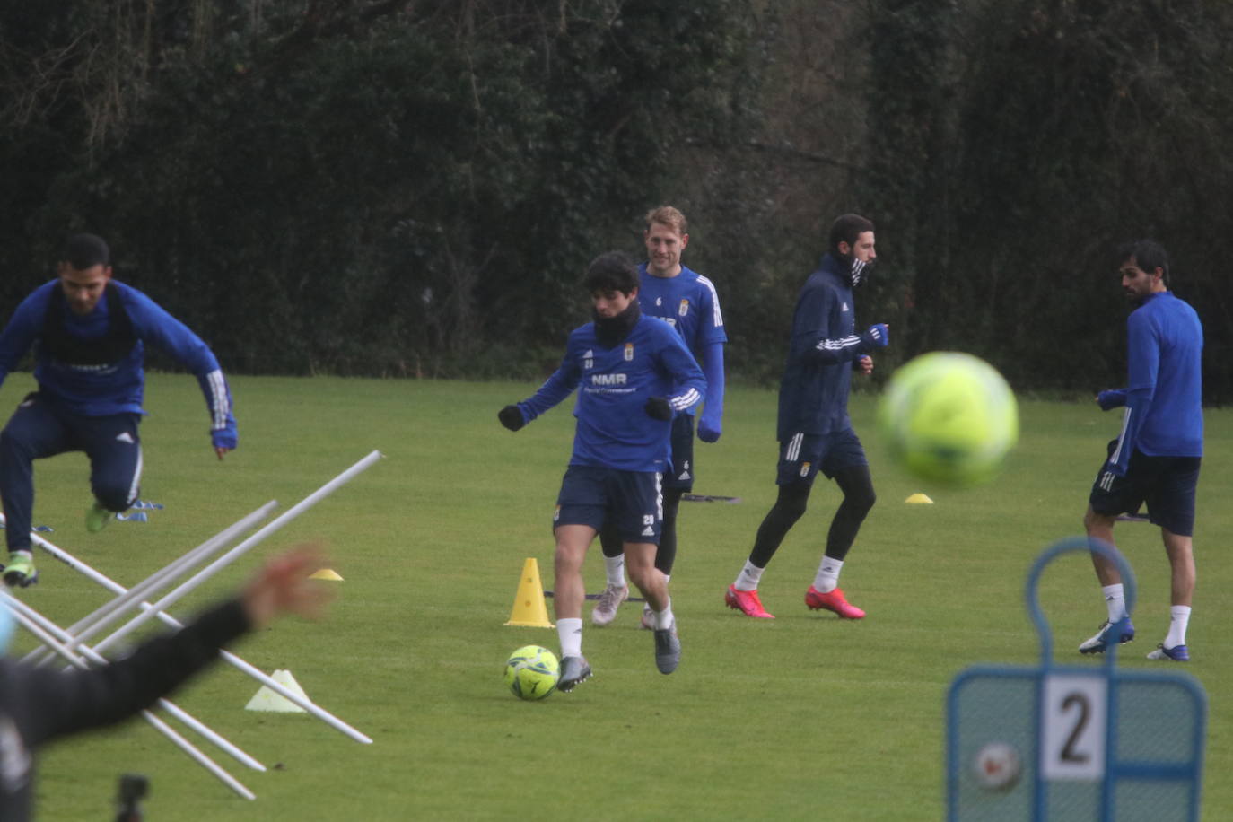 Fotos: Entrenamiento del Real Oviedo (29/12/2020)