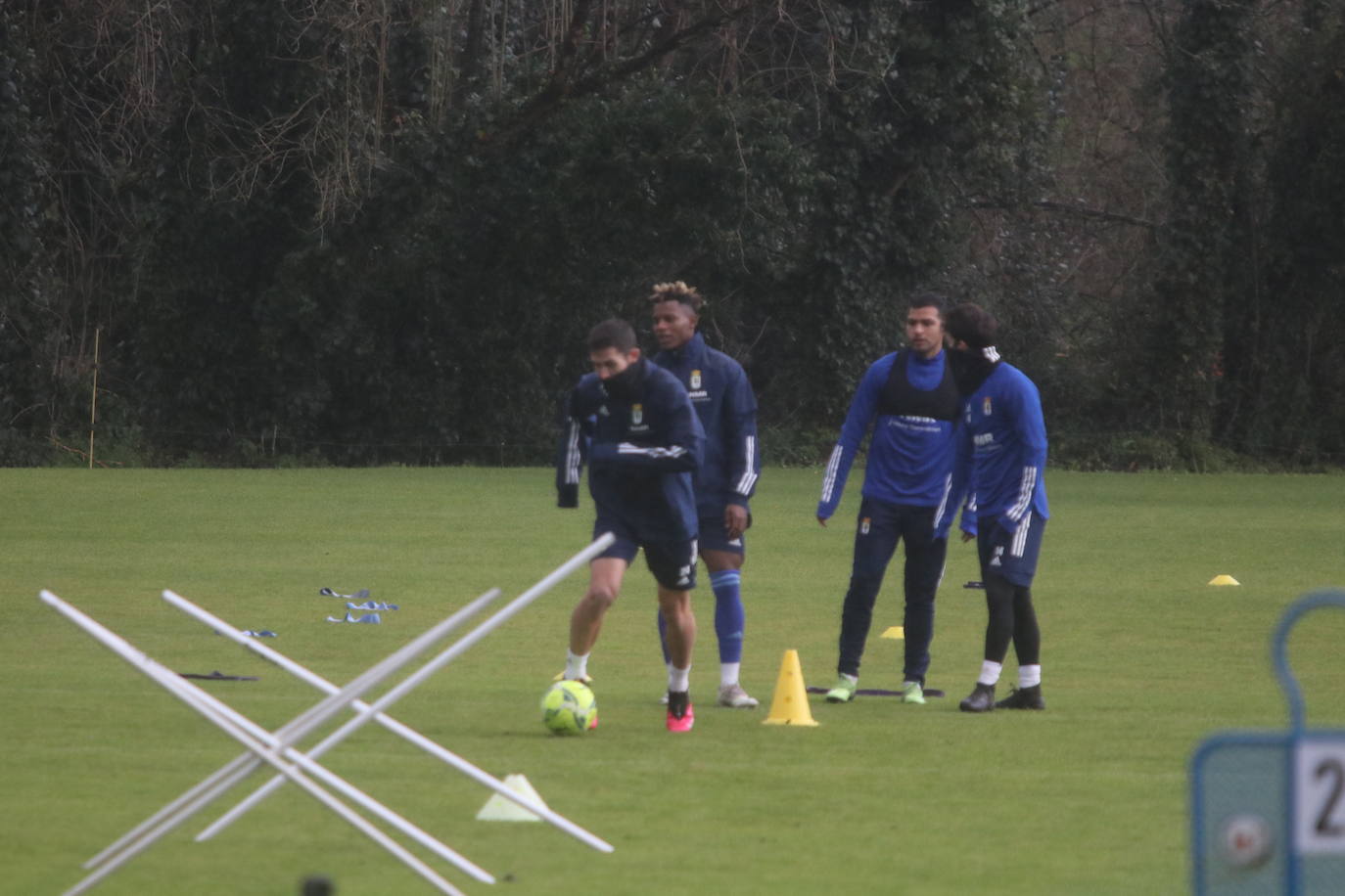 Fotos: Entrenamiento del Real Oviedo (29/12/2020)