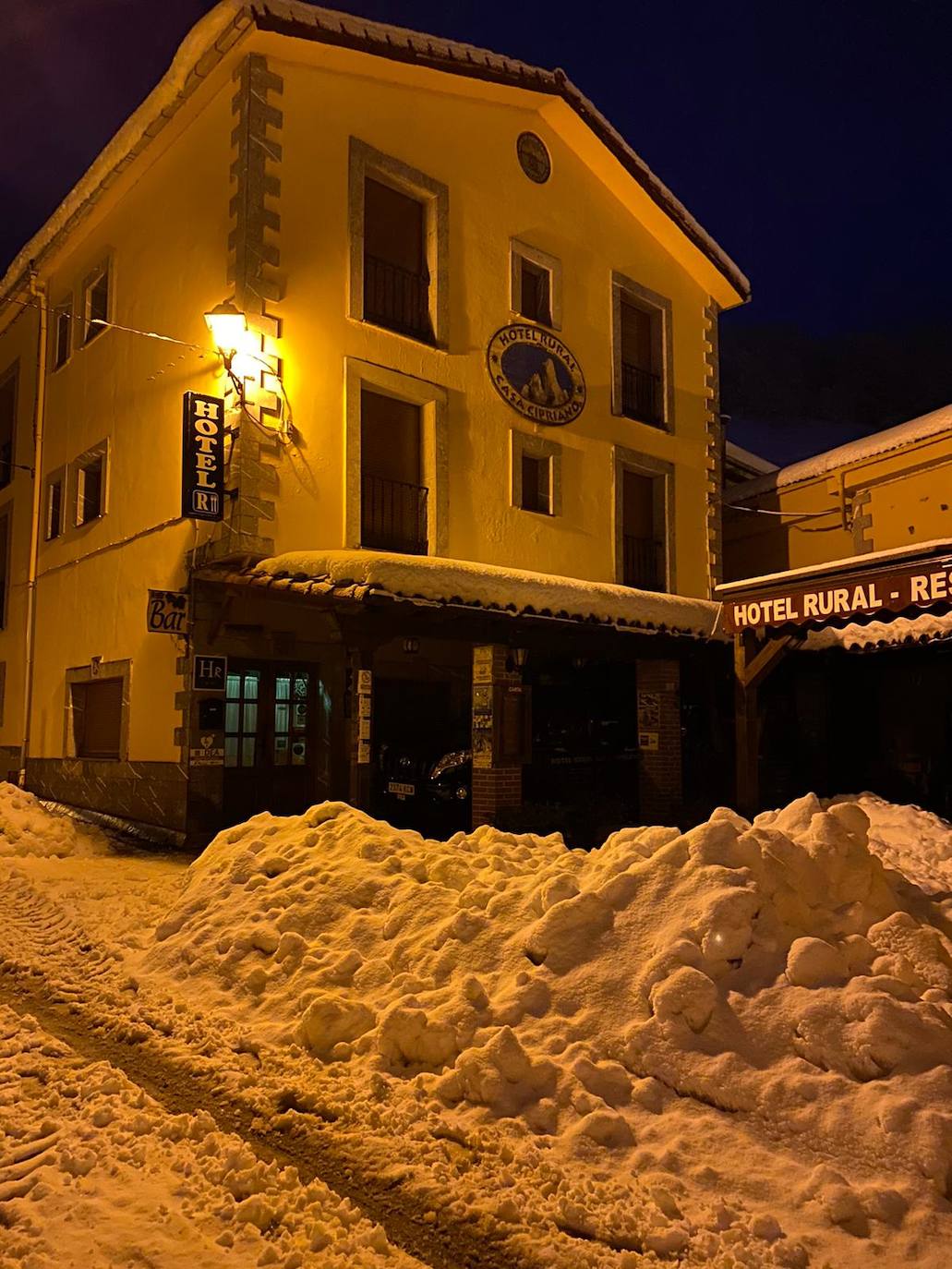 Temporal de frío y nieve en Asturias