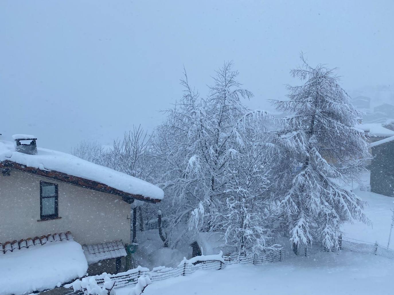 Temporal de frío y nieve en Asturias