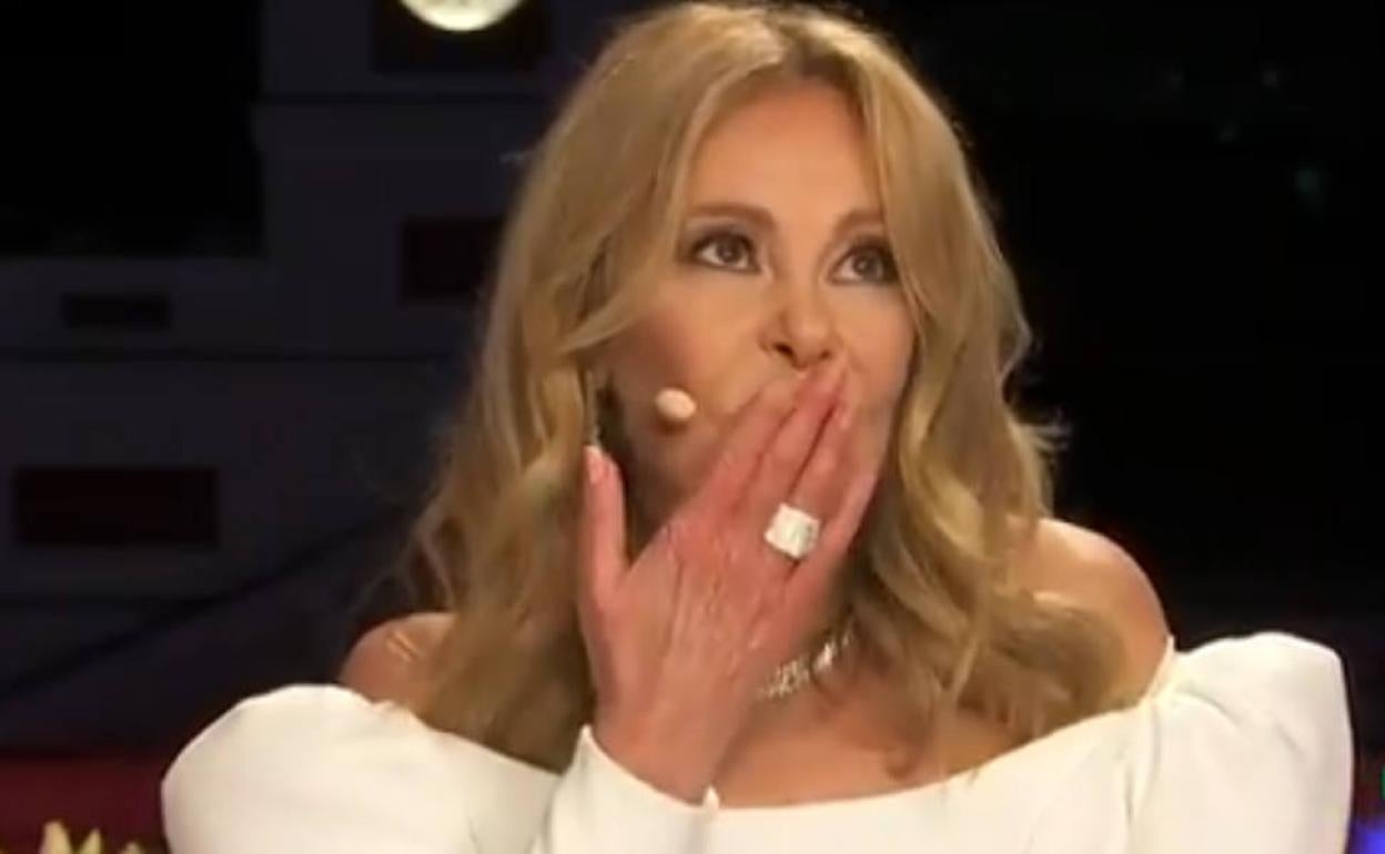 Las emotivas palabras de Ana Obregón a su hijo Álex durante las Campanadas