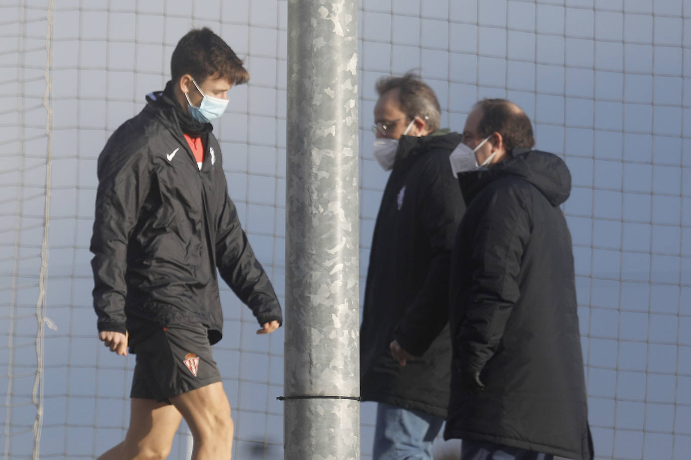 Fotos: Entrenamiento del Sporting (02/07/2021)