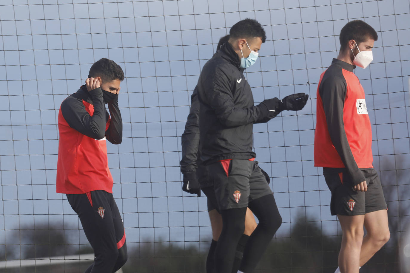 Fotos: Entrenamiento del Sporting (02/07/2021)