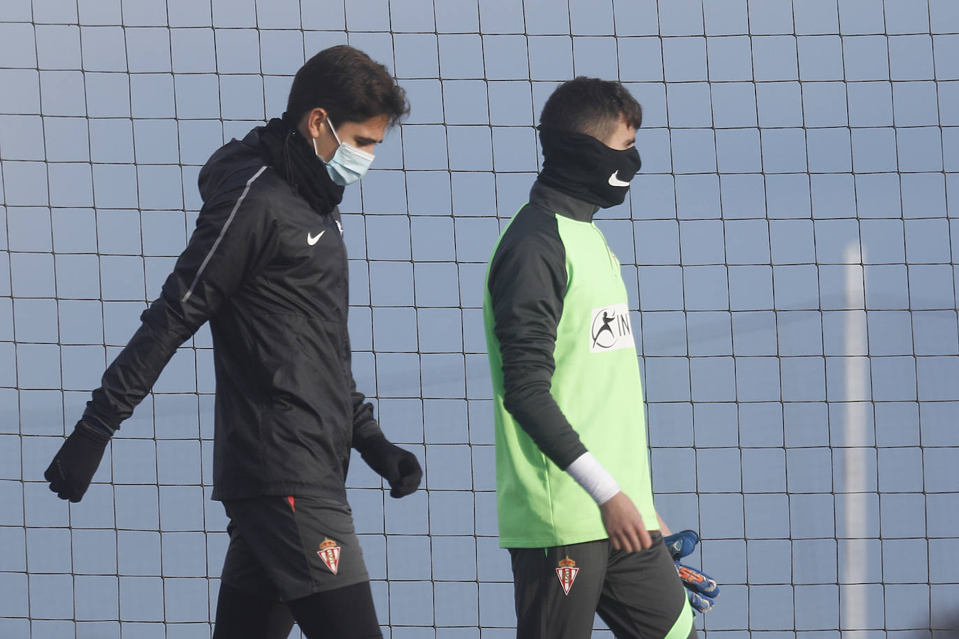 Fotos: Entrenamiento del Sporting (02/07/2021)