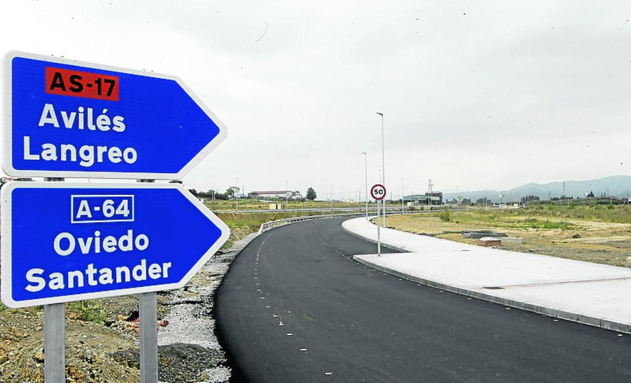 Vial listo en el polígono de Bobes. 