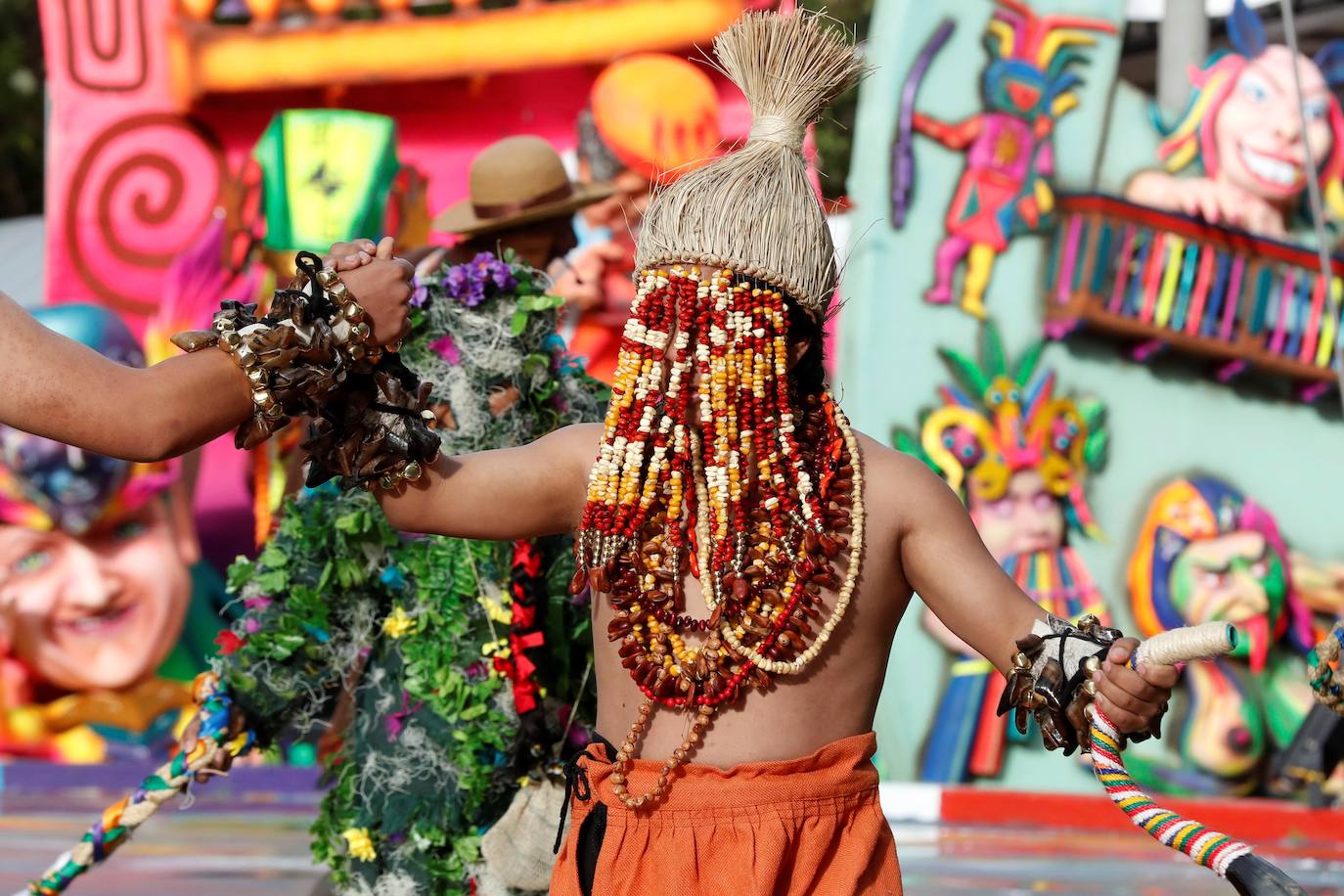 El Carnaval de Negros y Blancos, Patrimonio Cultural Inmaterial de la Humanidad, se celebra estos días con restricciones en el sur de Colombia 