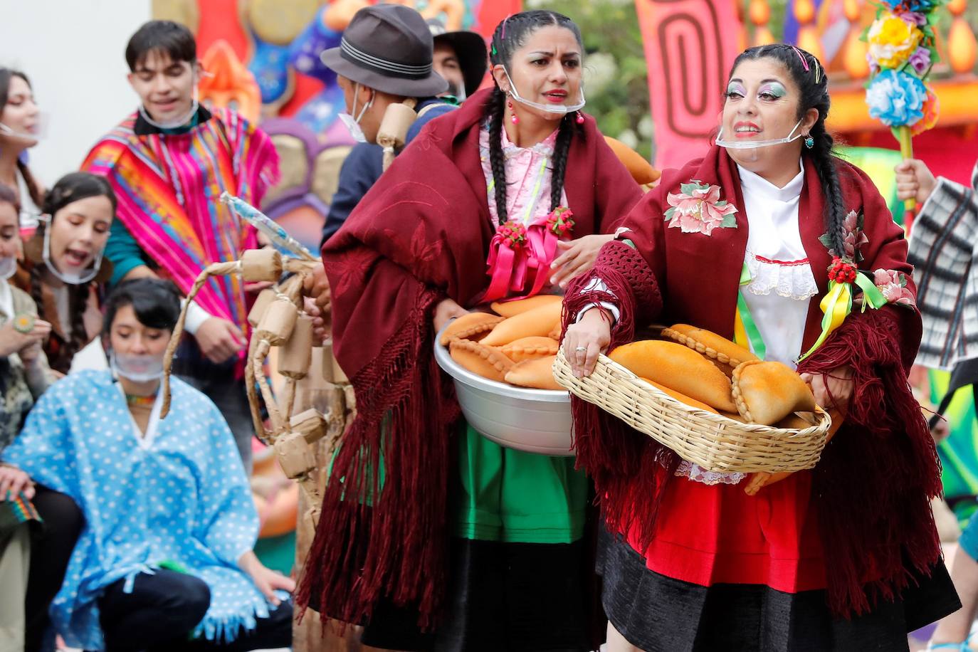 El Carnaval de Negros y Blancos, Patrimonio Cultural Inmaterial de la Humanidad, se celebra estos días con restricciones en el sur de Colombia 