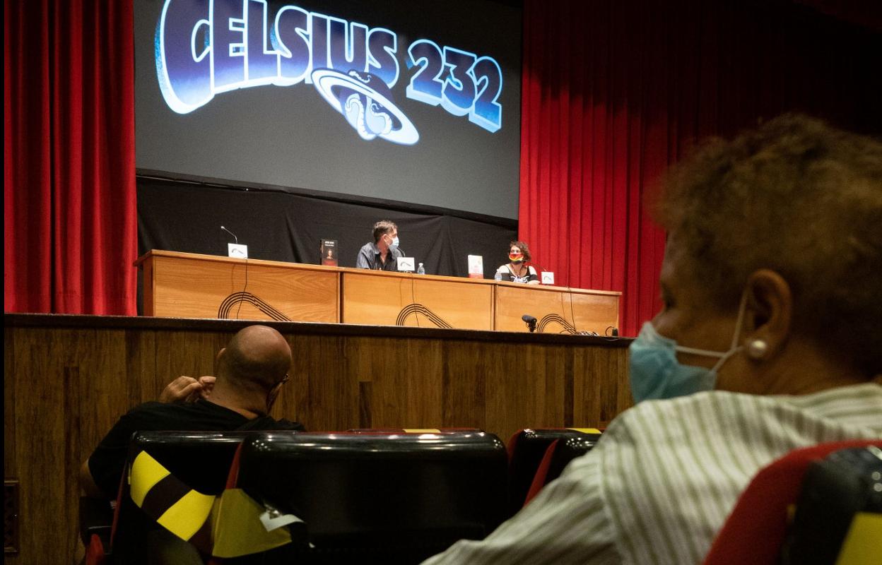 Imagen de archivo de una ponencia durante la pasada edición del festival Celsius 232. 