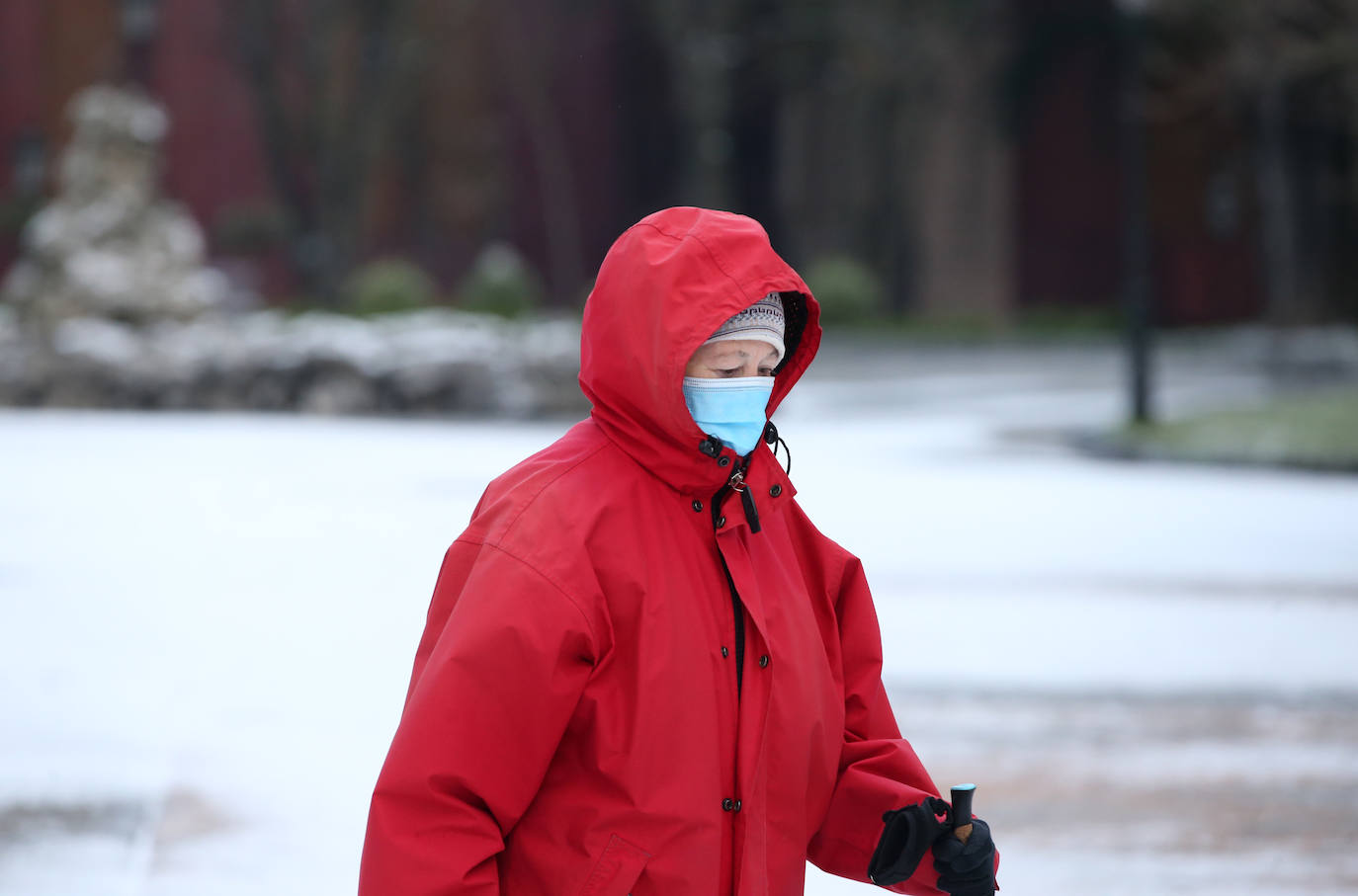 La borrasca deja nevadas y mucho frío en la región, que permanecerá en alerta todo el fin de semana.