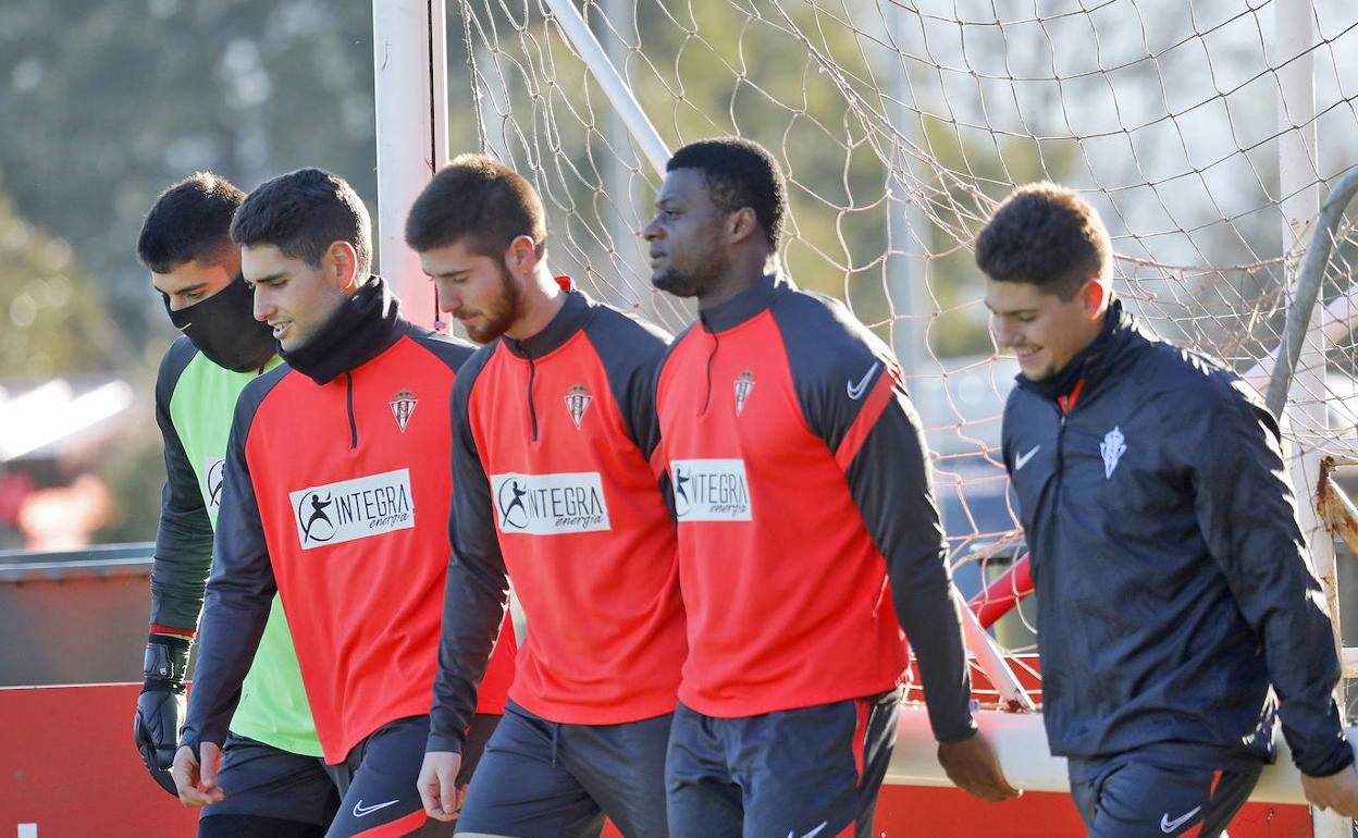 El Sporting ya piensa en el duelo en Copa ante el Betis