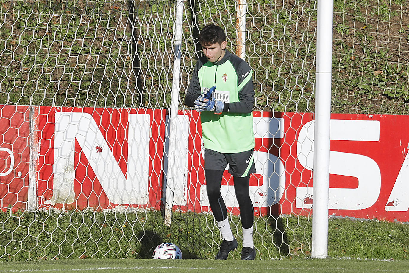 Fotos: Entrenamiento del Sporting (13/01/2021)