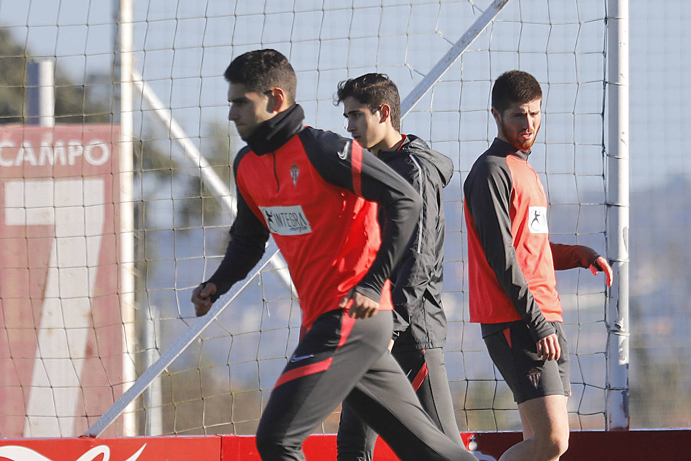 Fotos: Entrenamiento del Sporting (13/01/2021)