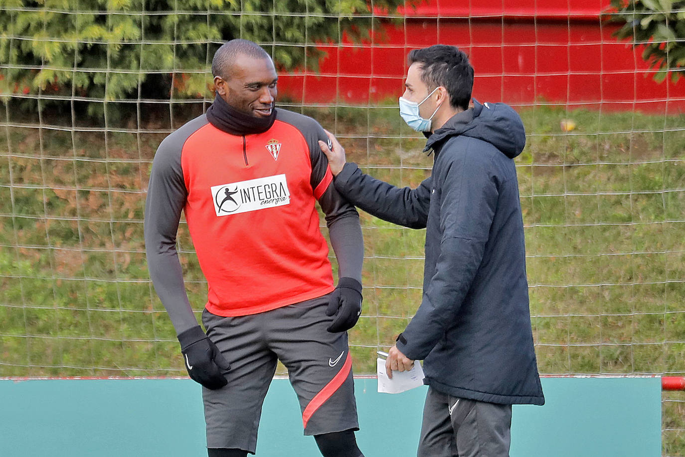 Fotos: Entrenamiento del Sporting (14/01/2021)