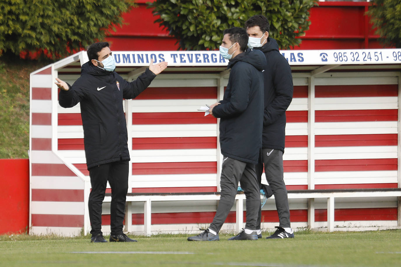 Fotos: Entrenamiento del Sporting (14/01/2021)