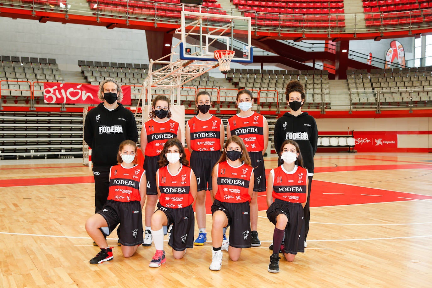 El club de baloncesto gijonés reivindica el deporte como actividad esencial y reclama el regreso de las competiciones