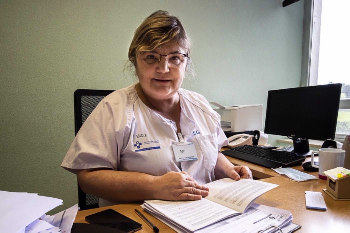 Maite Antuña Jefa de la UCI del Hospital de Cabueñes