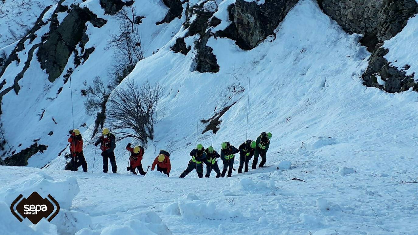 Emergencias busca terminar el mapeo con georradar de la zona del alud en San Isidro