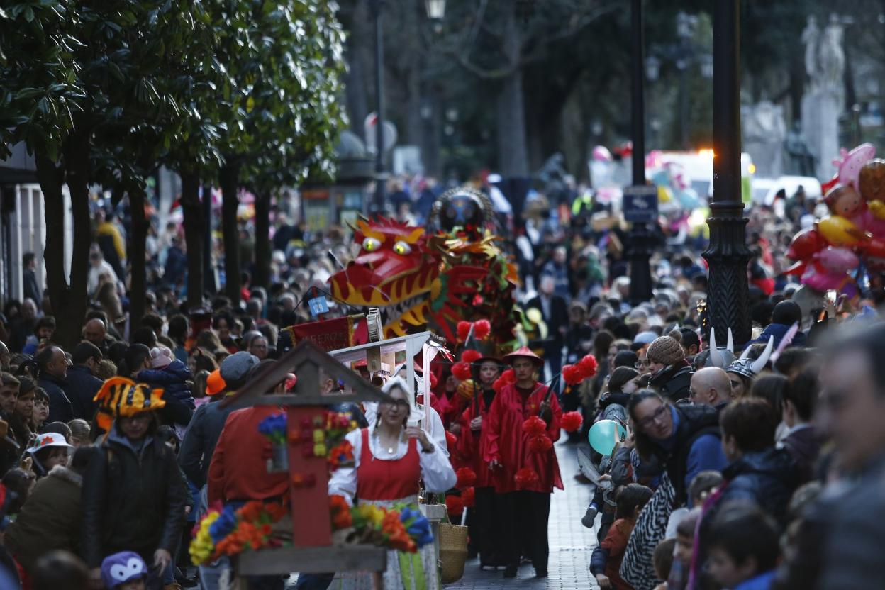 El desfile de Carnaval celebrado el año pasado 