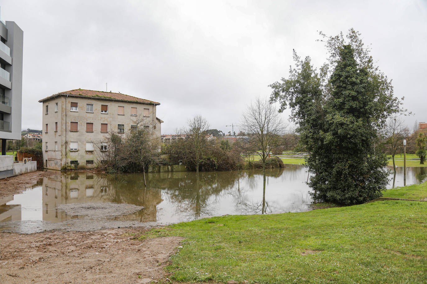 Fotos: Los estragos del deshielo y la lluvia incesante en Asturias