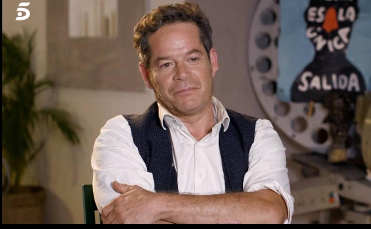 El actor, en el reality 'Ven a cenar conmigo. Edición Gourmet'