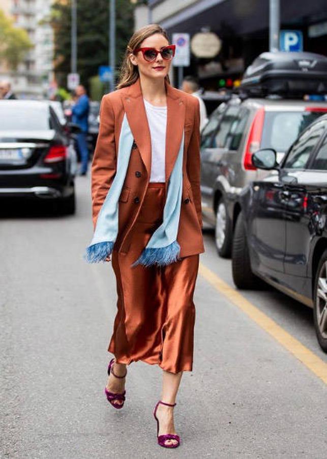 Fotos: Los looks con pañuelo más inspiradores de Olivia Palermo