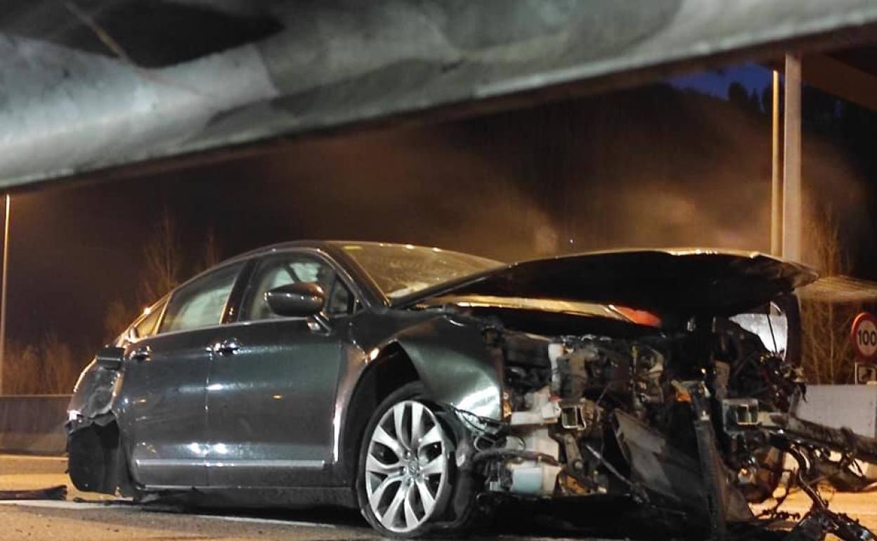 Estado en que quedó el vehículo. 