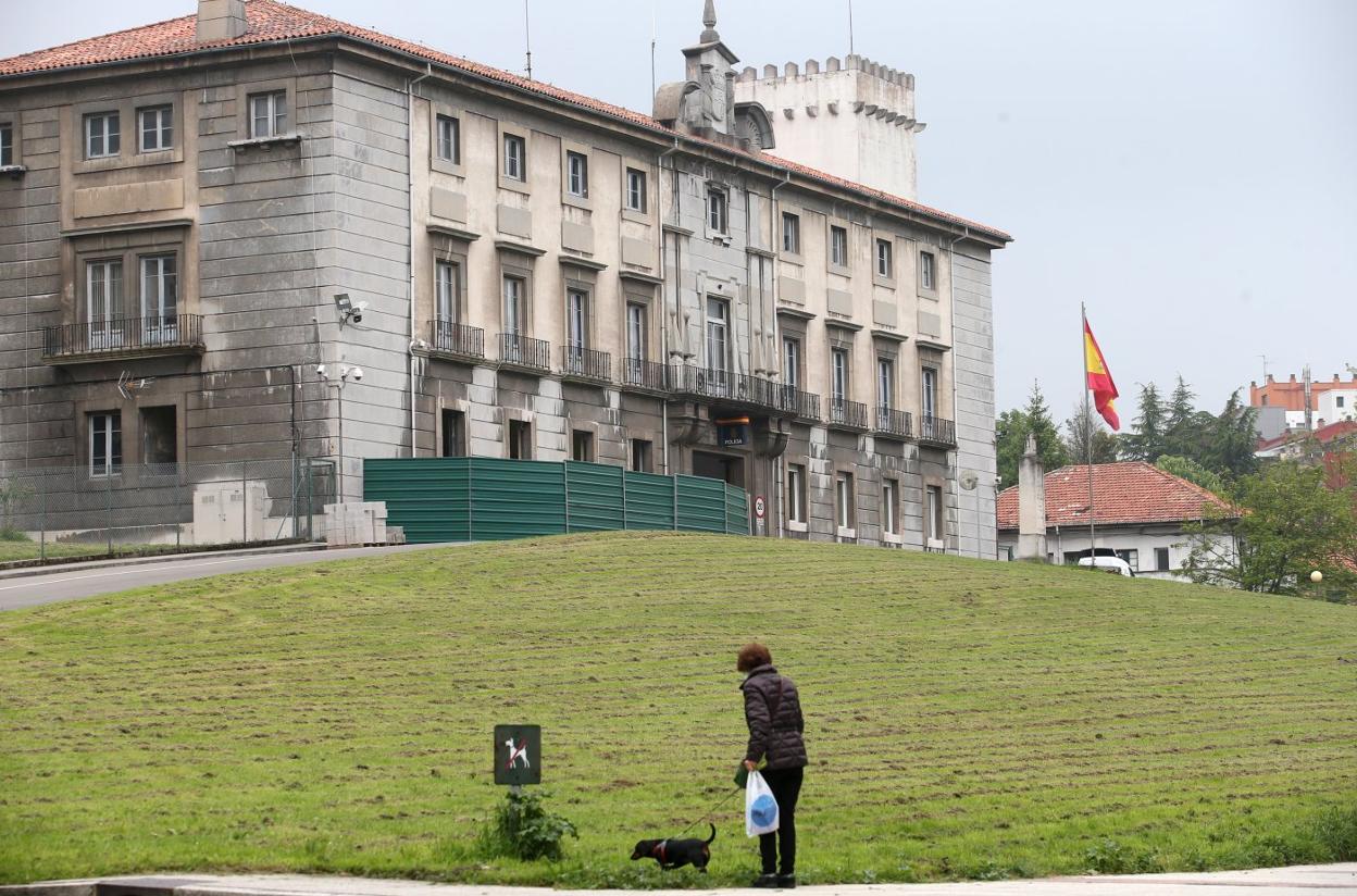 Cuartel de la Policía Nacional en el alto de Buenavista. 