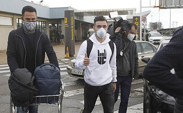 Víctor Campuzano ya está en Asturias