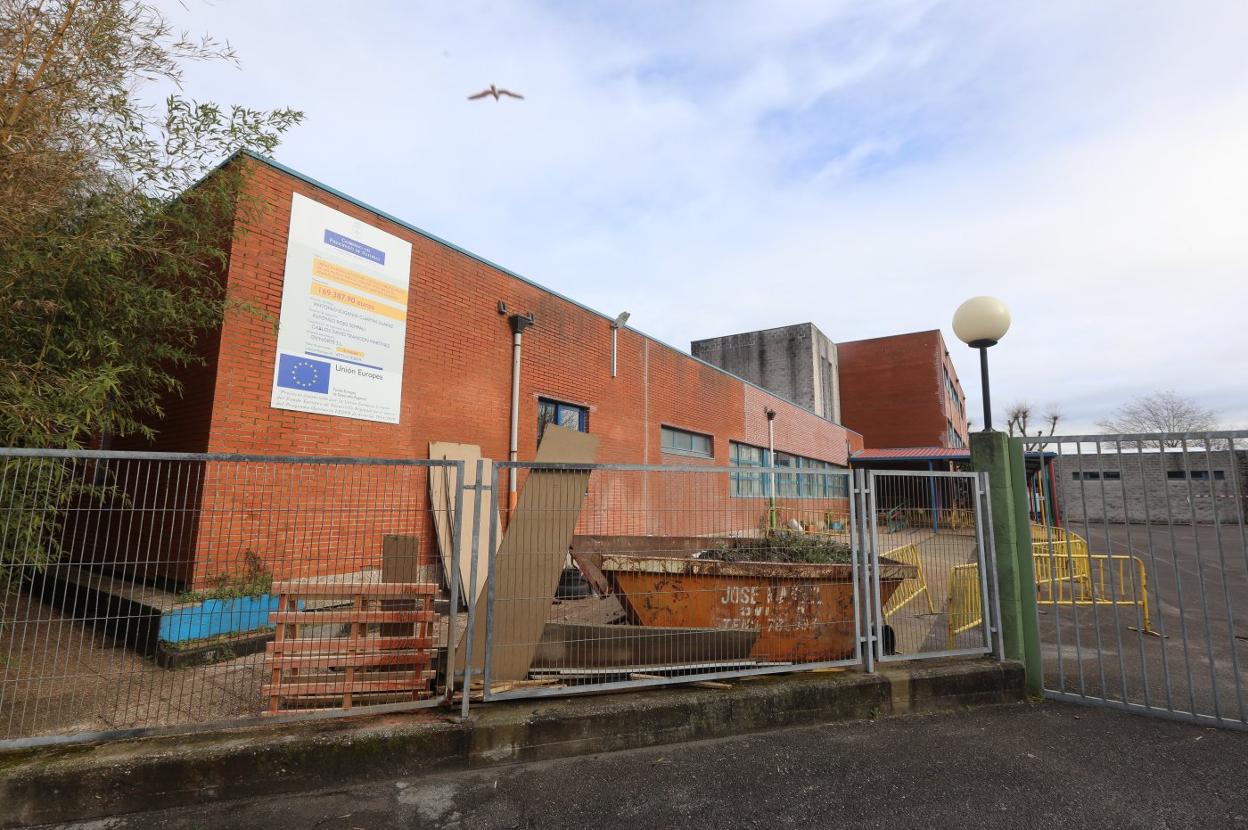 El centro de FP del Deporte, aún en obras. 