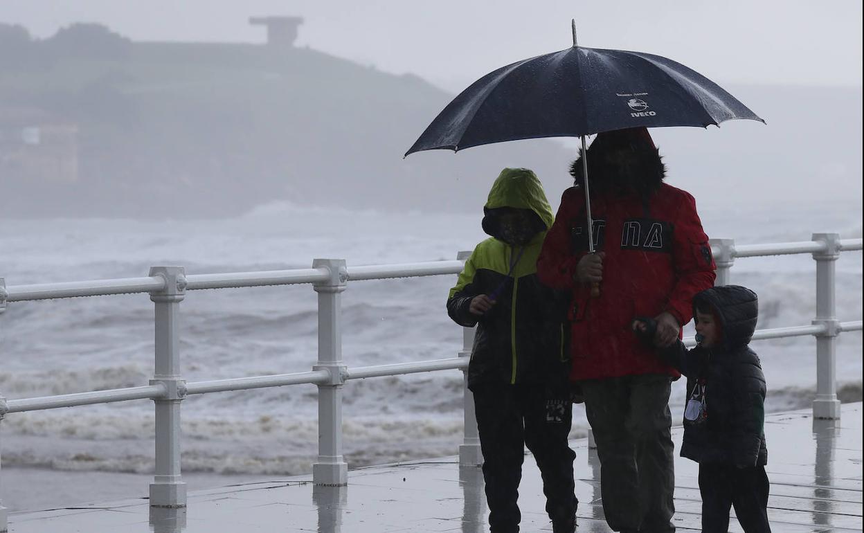 Asturias, ante un fin de semana de lluvia y frío, que vuelven para quedarse